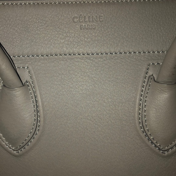 Celine bag in matte dark grey - Picture 2 of 7